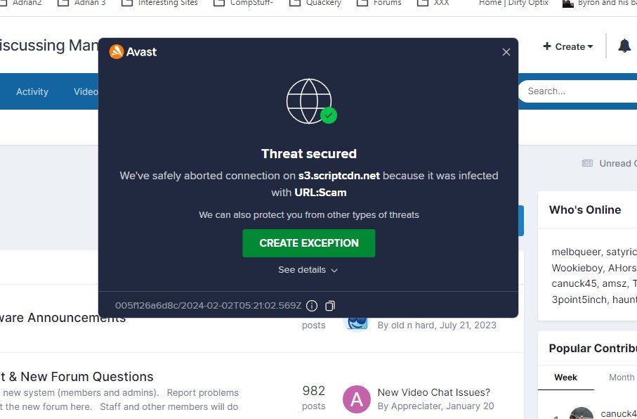 Bad Alert Script Script alert - Site Tech Support & Forum Questions - Measurection.com ...
