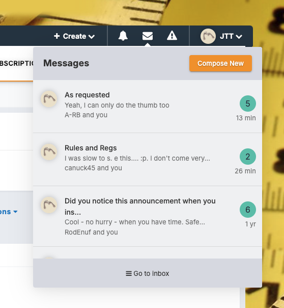 Messaging Area Suddenly Not Working? - Site Tech Support & Forum ...